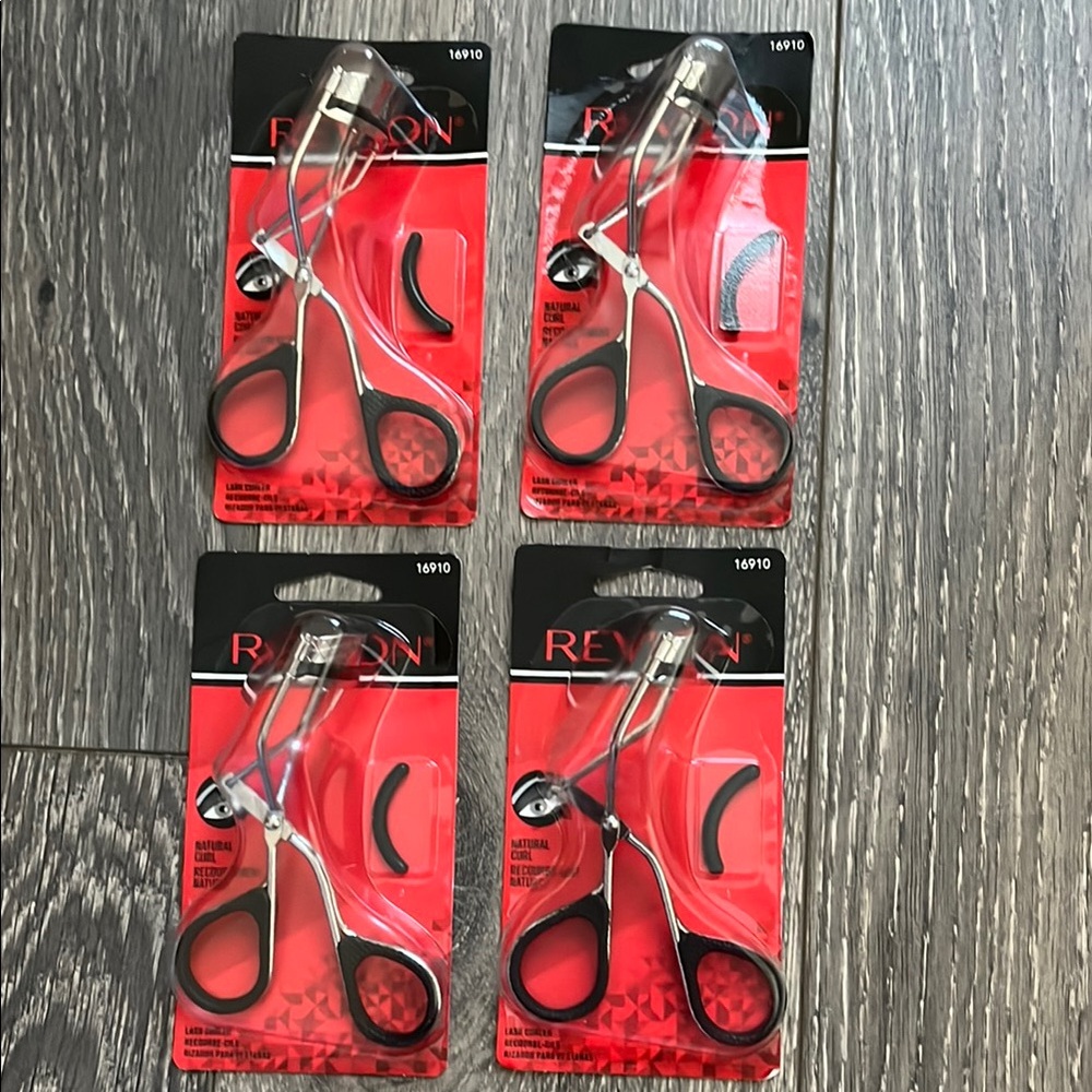 Lot of 4 BRAND NEW Revlon lash curlers